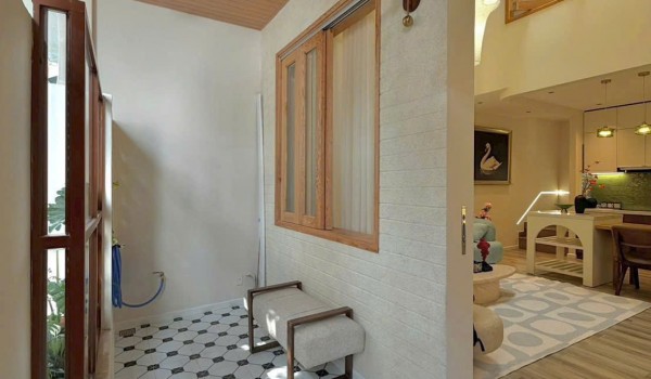 다낭 중심 지역 골목에  예쁜 주택